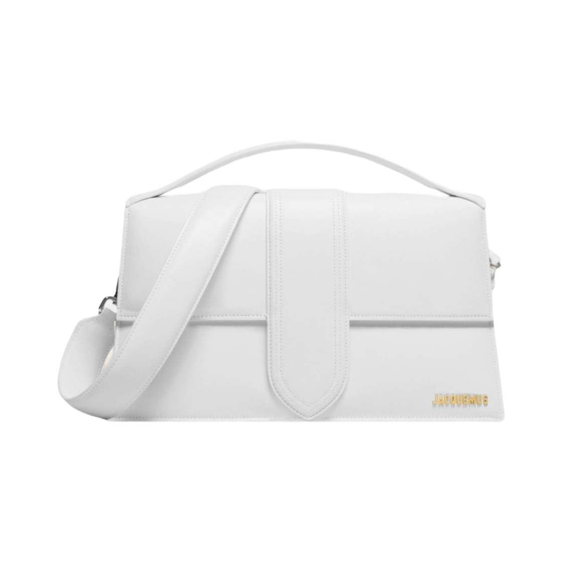 자크뮈스 르 밤비누 플랩 백 화이트(Jacquemus Le Bambinou Flap Bag White) - 1