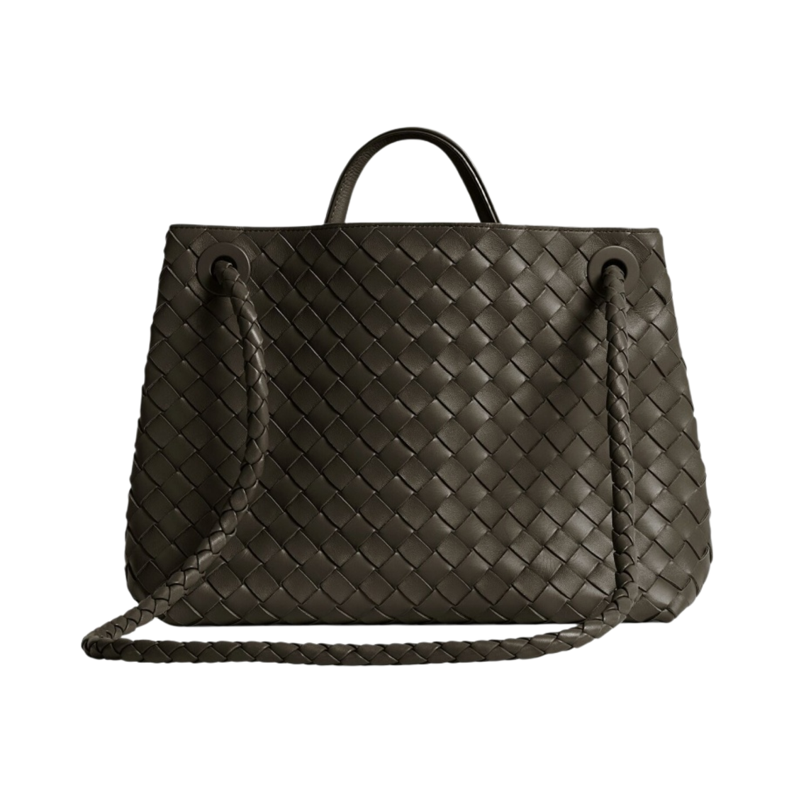 보테가 베네타 미디움 안디아모 카키(Bottega Veneta Medium Andiamo Khaki) - 3