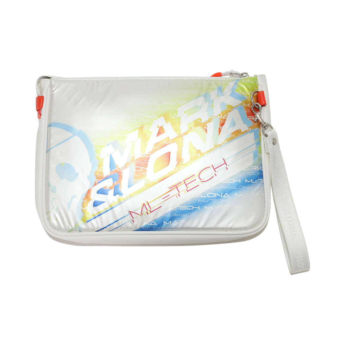 마크 앤 로나 오로라 패턴 파우치 화이트(Mark & Lona Aurora Pattern Pouch White)