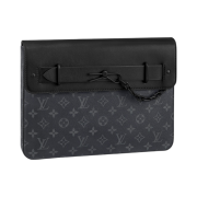 Louis Vuitton Pochette Steamer Monogram Eclipse