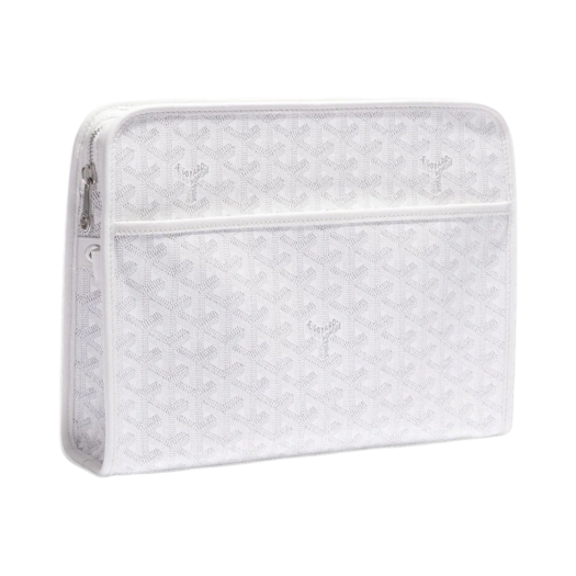 Goyard Jouvence GM Toilet Bag White