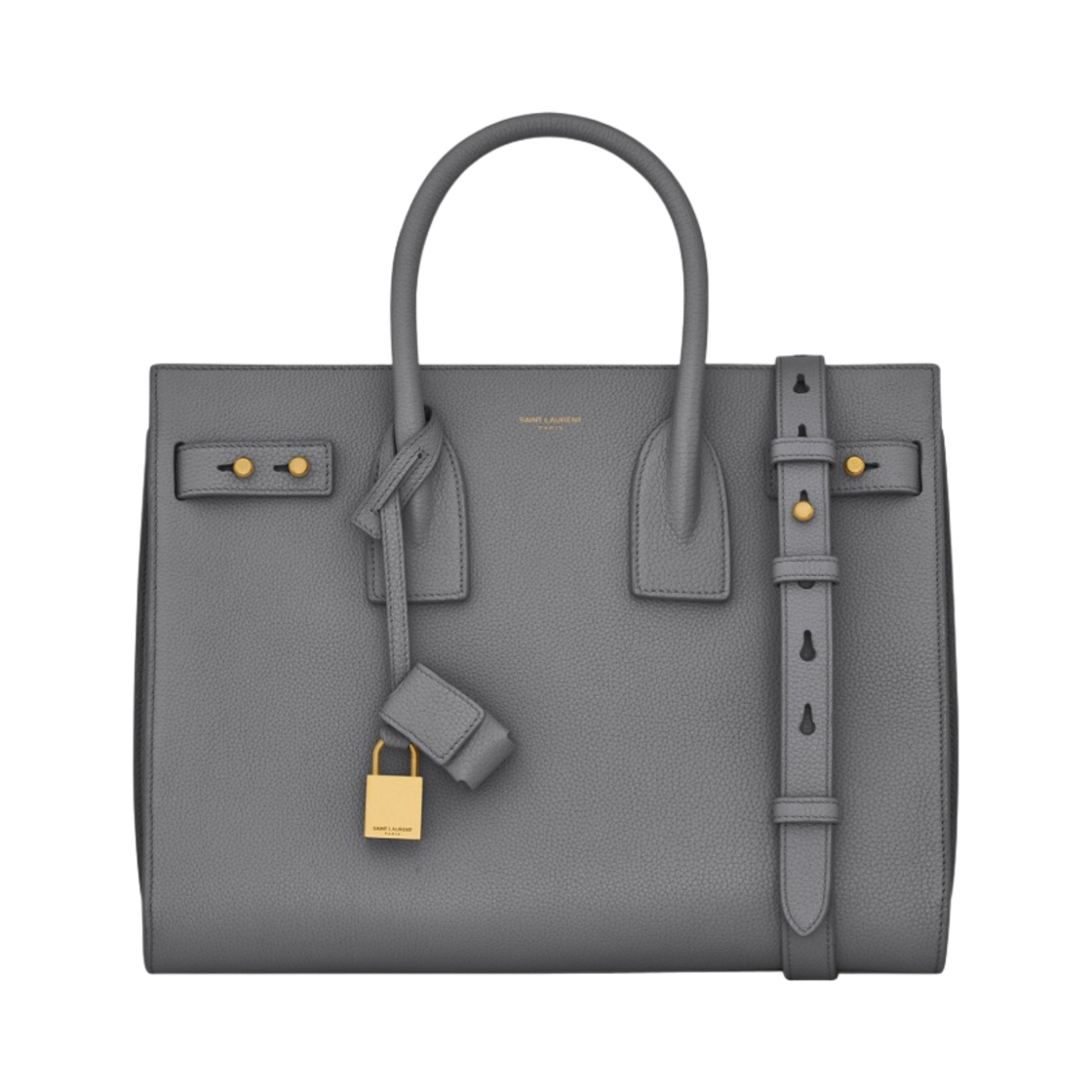 생로랑 삭 드 주르 스몰 서플 그레인 레더 스톰(Saint Laurent Sac De Jour Small in Supple Grained Leather Storm) - 1