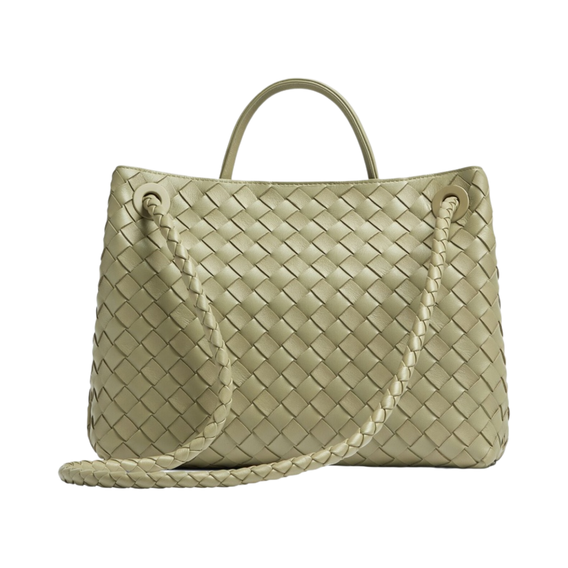 보테가 베네타 미디움 안디아모 트래버틴(Bottega Veneta Medium Andiamo Travertine) - 4