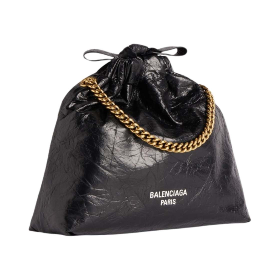 발렌시아가 크러쉬 XS 토트백 블랙(Balenciaga Crush XS Tote Bag Black) - 3