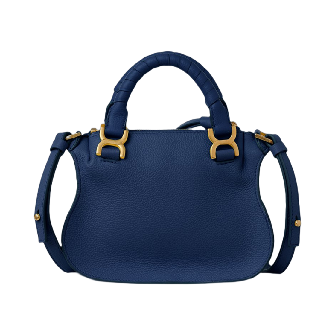 끌로에 마르씨 미니 더블 캐리 백 딥 데님(Chloe Marcie Mini Double Carry Bag Deep Denim) - 2