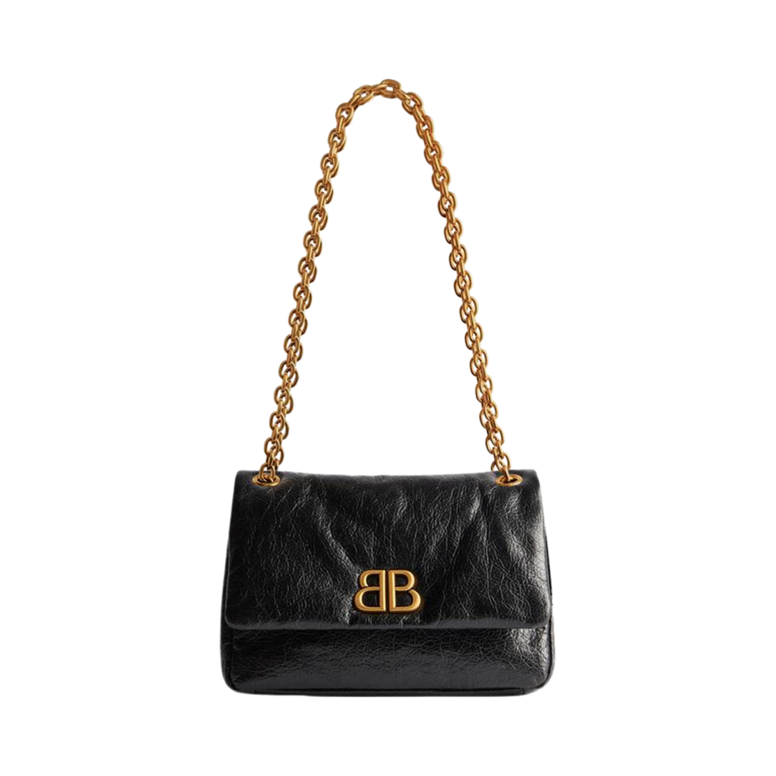 7929772AAR81000 Balenciaga Monaco Mini Bag Black