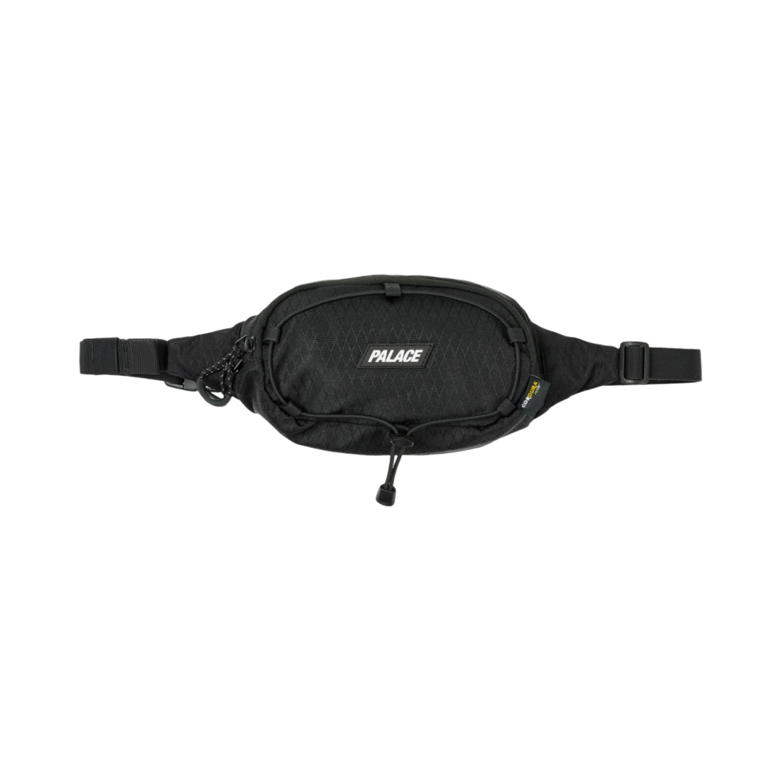 팔라스 코듀라 Y 립 미니 번 백 블랙 - 24SS(Palace Cordura Y-Rip Mini Bun Bag Black - 24SS)