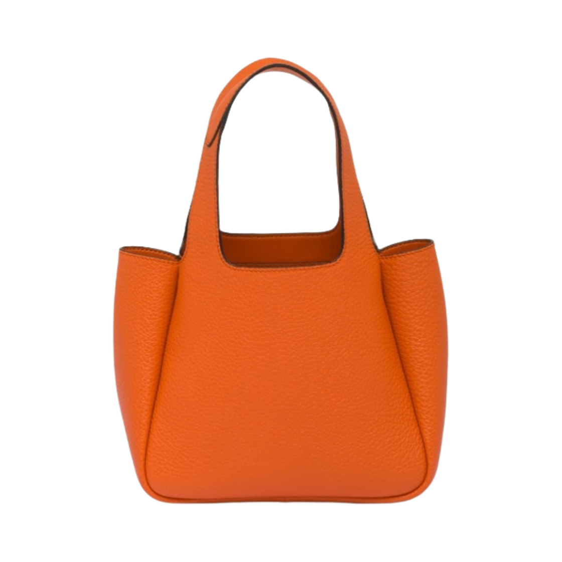 프라다 레더 핸드백 파파야(Prada Leather Handbag Papaya) - 3