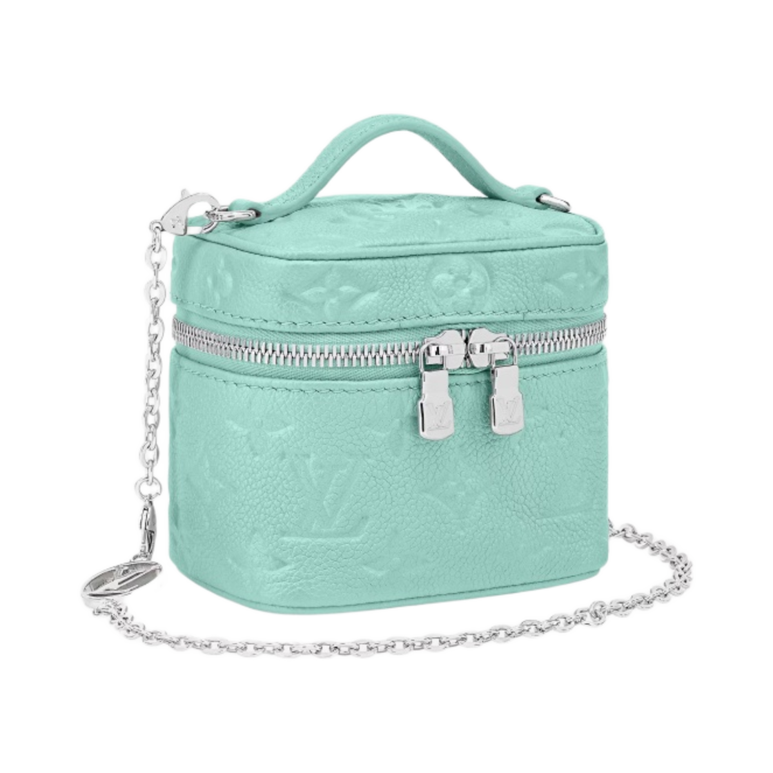 루이비통 마이크로 베니티 모노그램 앙프렝뜨 펄리 라군 터콰이즈(Louis Vuitton Micro Vanity Monogram Pearly Lagoon Turquoise) - 1