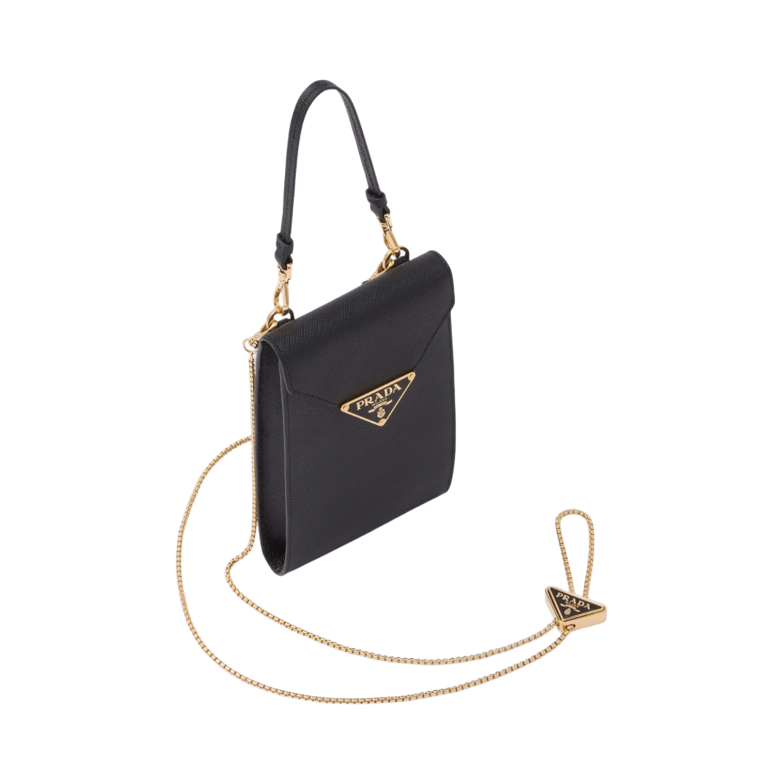 프라다 사피아노 레더 미니백 블랙(Prada Saffiano Leather Mini Bag Black) - 2