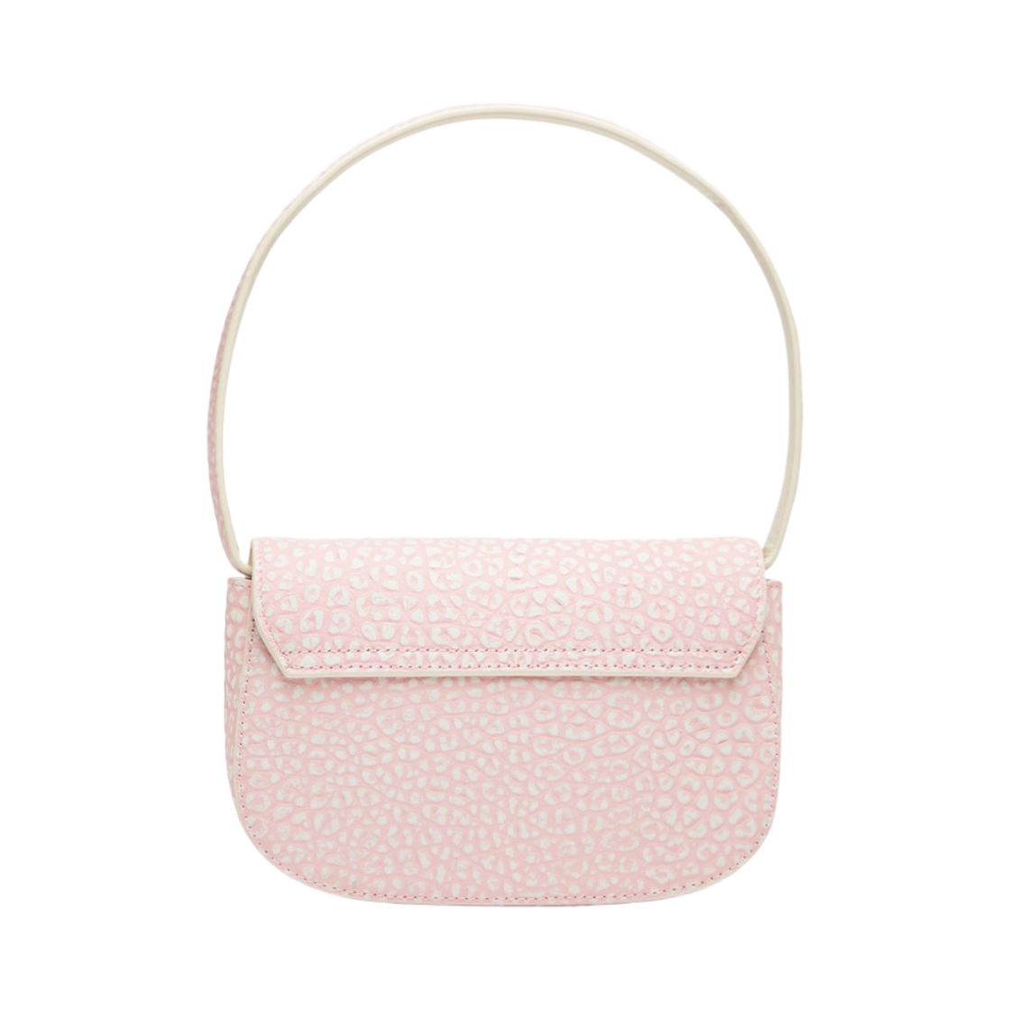 디젤 1DR 숄더백 인 바이컬러 레더 핑크(Diesel 1DR Shoulder Bag in Bicolour Leather Pink) - 3