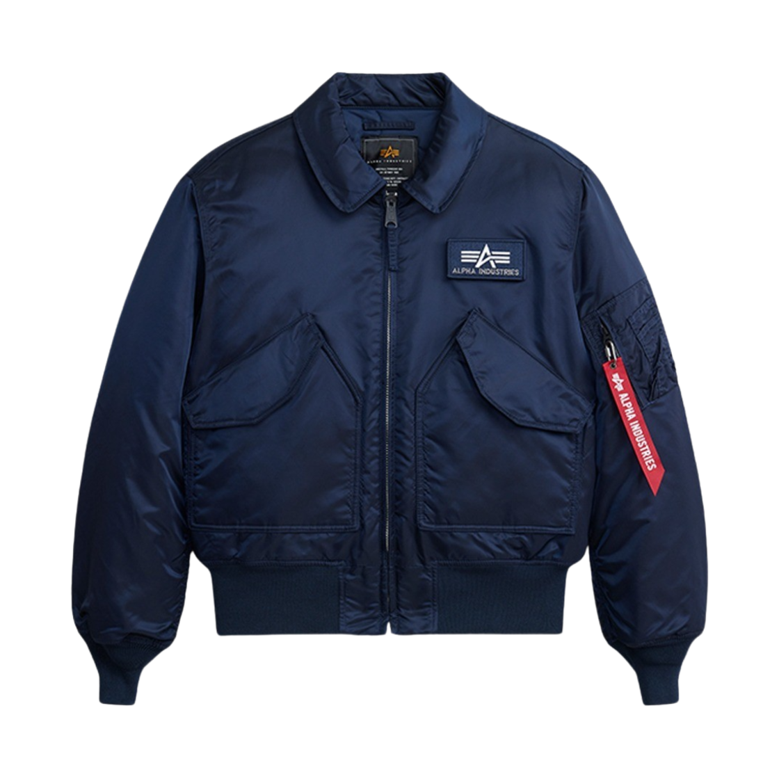 ALPHA×ASSC MA-1 コラボ フライトジャケット【RP.BLUE☆S】 알파 