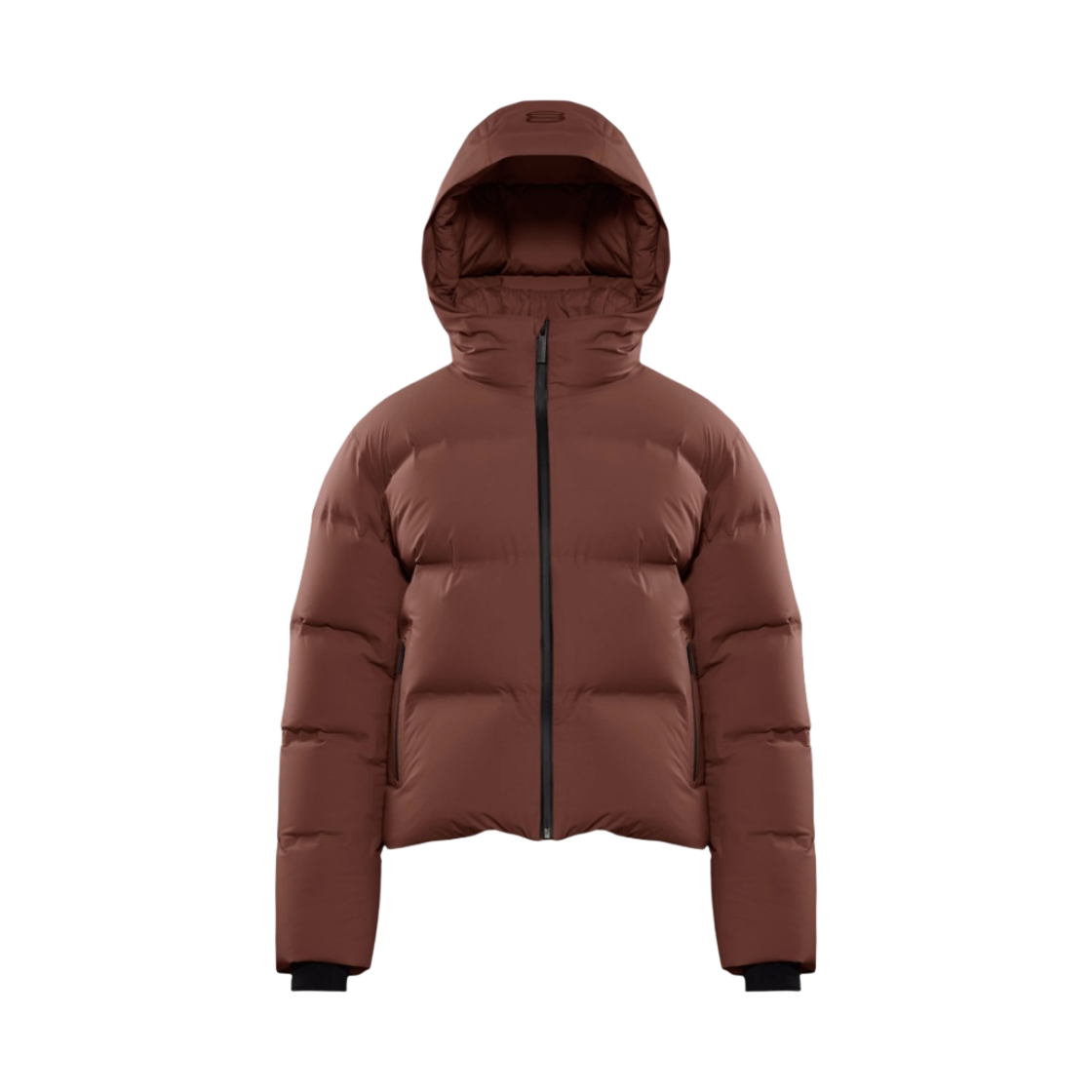 84729 (W) Aritzia The Super Puff Shorty Waterproof Japanese Rainstop Goose Down Puffer Jacket Truffle