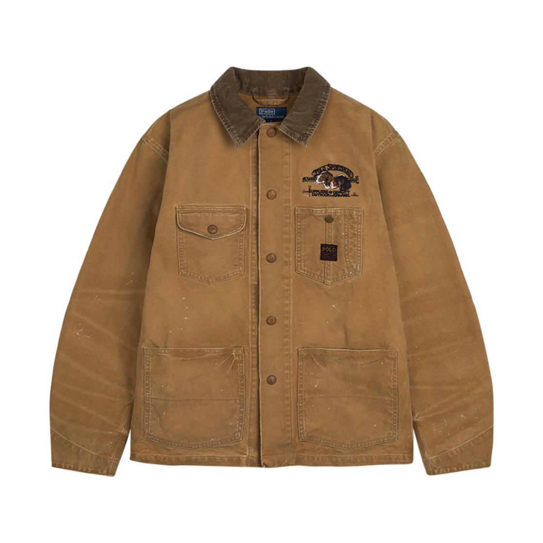 KM4DOTBRLC9BR [KREAM Exclusive / 30%적립] Polo Ralph Lauren Best Friend Canvas Utility Jacket Beige Khaki - 24FW