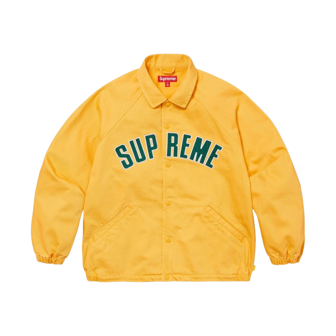 슈프림 아크 데님 코치 자켓 옐로우 - 24SS(Supreme Arc Denim Coaches Jacket Yellow - 24SS)
