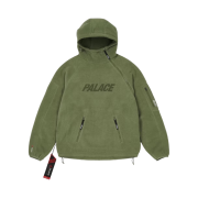 Palace Polartec Venter Hood Jacket Olive - 22FW