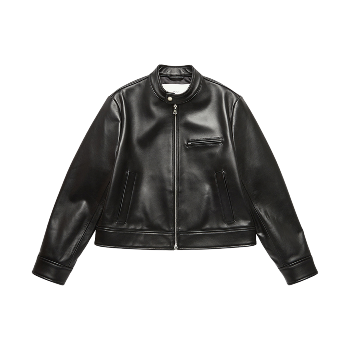 던스트 레이싱 레더 자켓 블랙