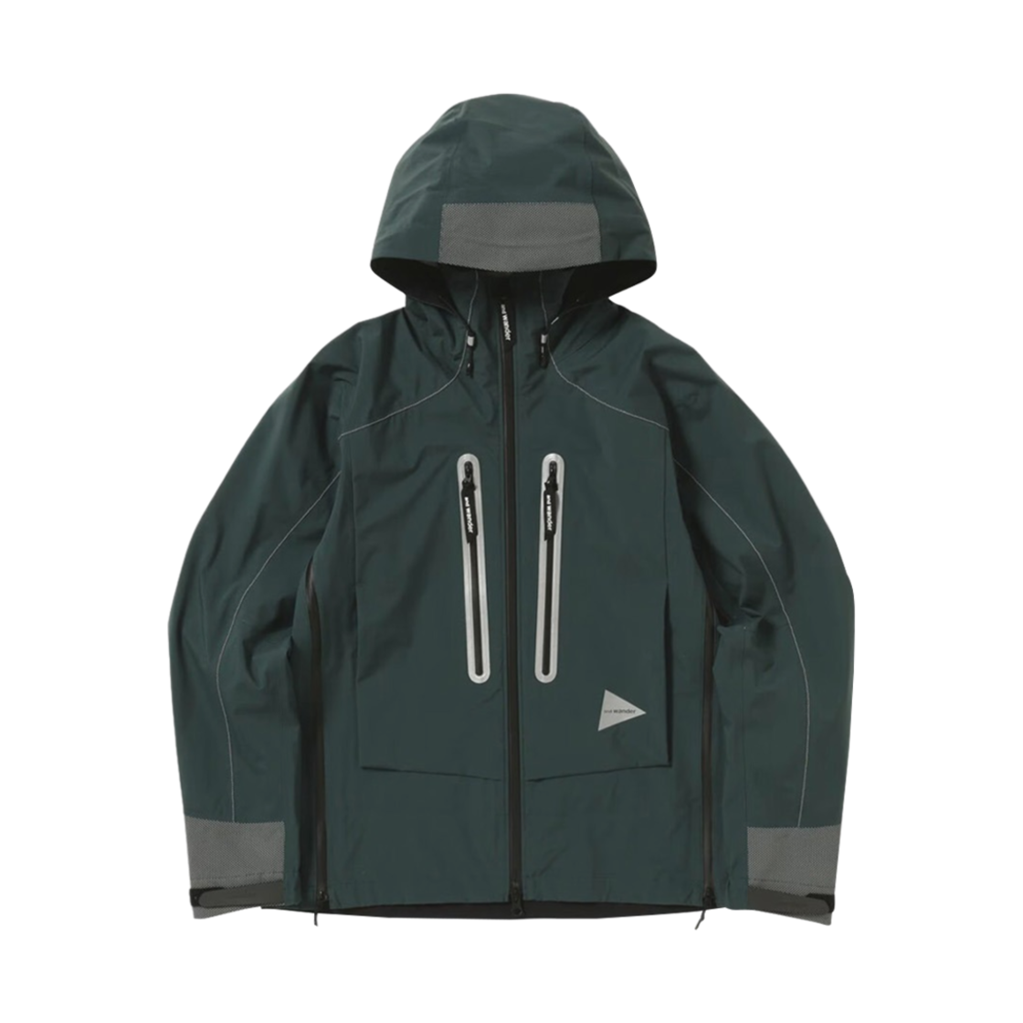 앤드 원더 퍼텍스 쉴드 레인 자켓 딥 그린(And Wander Pertex Shield Rain Jacket D.Green)