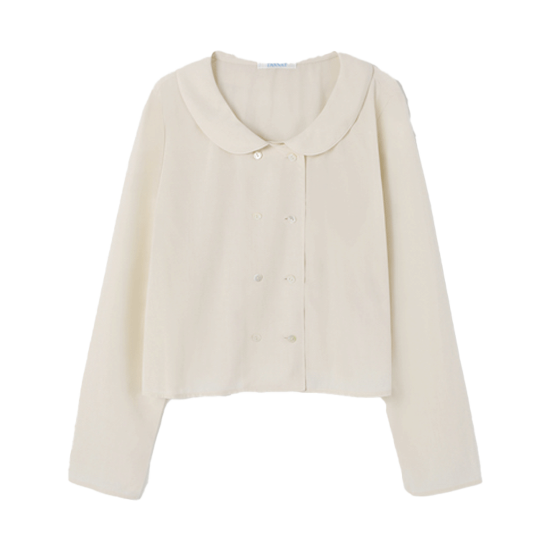 [KREAM 단독] 타낫 로지 카라 블라우스 라이트 베이지