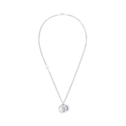 Louis Vuitton Monogram Stesia Pendant Silver