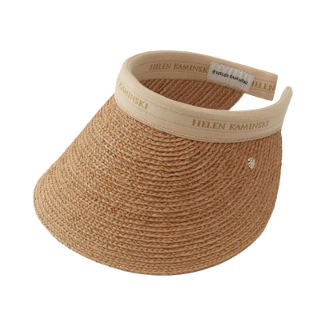 HAT51794 (W) Helen Kaminski Bianca 12 Nougat Natural Logo