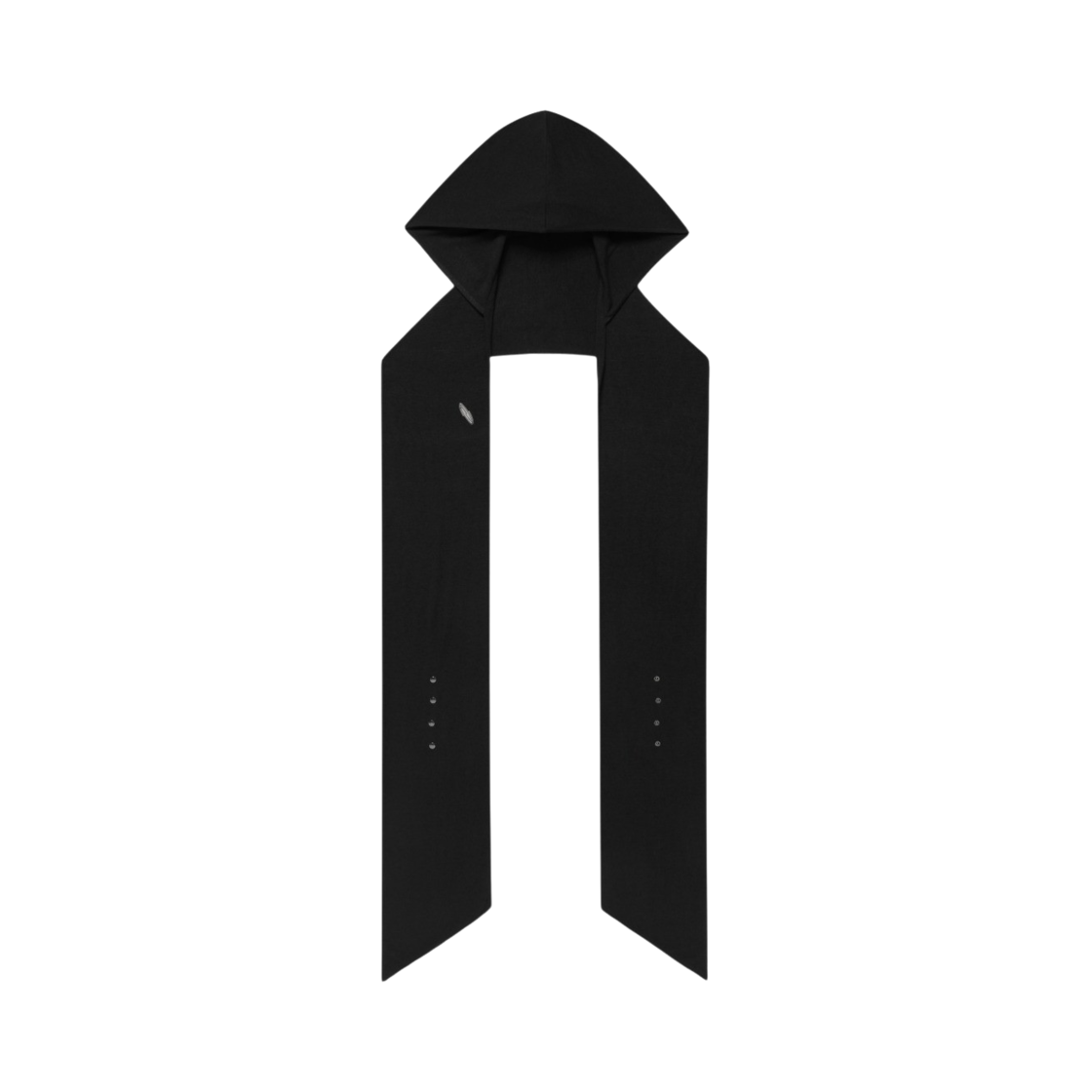 FWSWCTH306M Opening Project W 2Way Hoodie Scarf Black