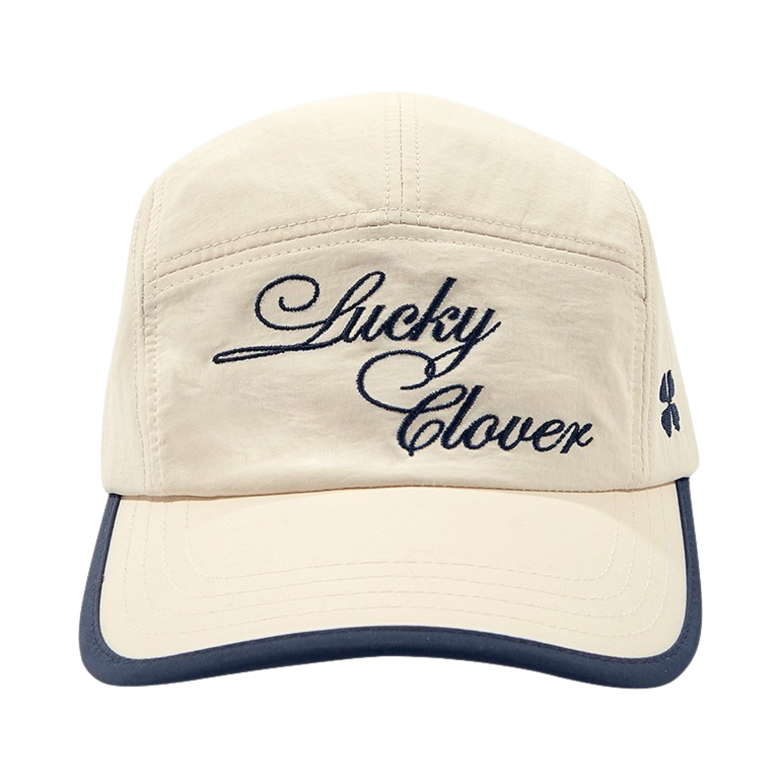 MF2414HT001CCNFR Margarin Fingers Lucky Clover Camp Cap Cream Navy