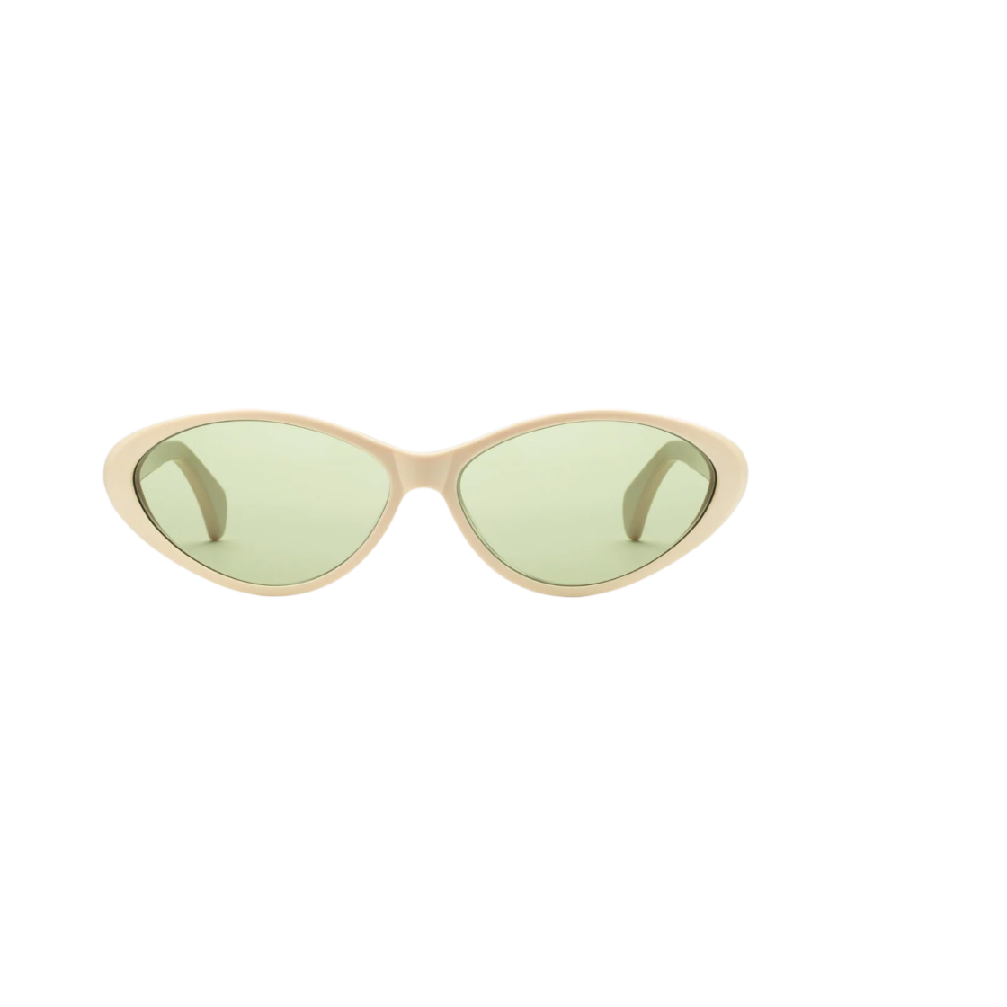 구찌 캣 아이 프레임 선글라스 화이트 아세테이트(Gucci Cat Eye Frame Sunglasses White Acetate) - 1