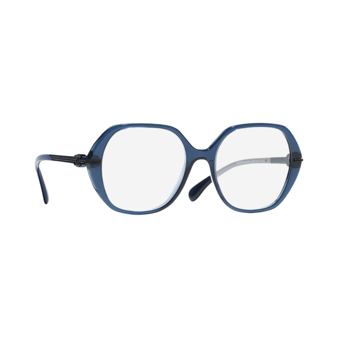 샤넬 스퀘어 프레임 아세테이트 & 블루(Chanel Square Eyeglasses Acetate & Blue) - 2
