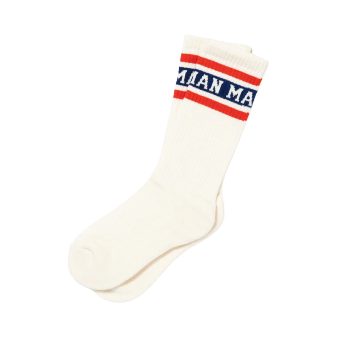 휴먼 메이드 라인 삭스 레드(Human Made Line Socks Red) - 1