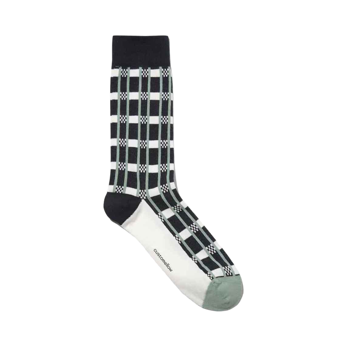 CALAX25111NYX Customellow Pattern Socks Navy