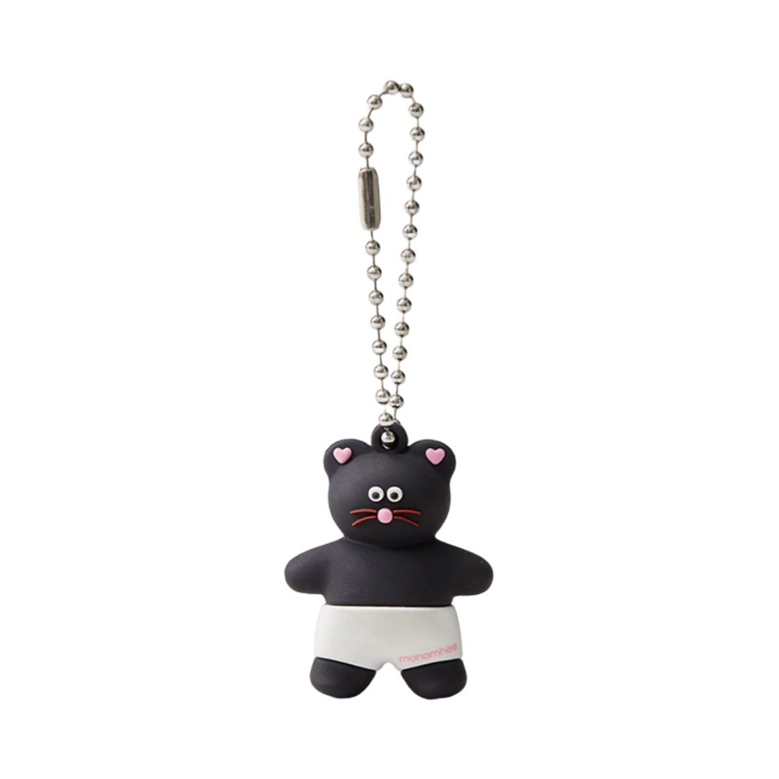 모남희 블핑이 피규어 키링 블랙(Monamhee Beulpingi Figure Keyring Black)