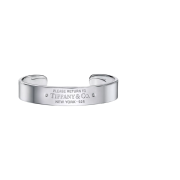 Tiffany & Co. Return to Tiffany Narrow Cuff Sterling Silver with Diamonds
