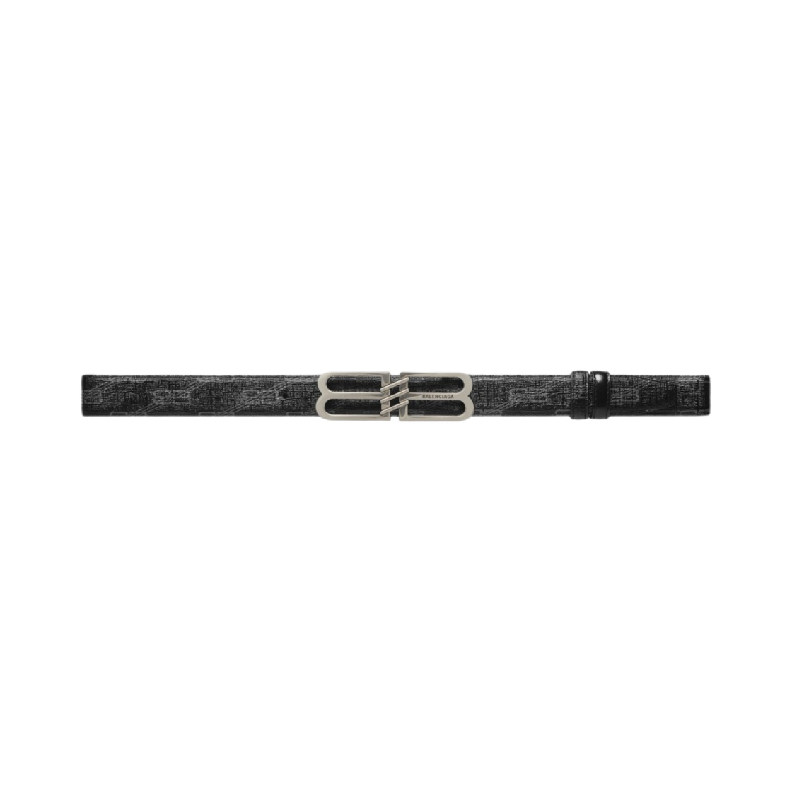 발렌시아가 리버시블 BB 모노그램 벨트 블랙(Balenciaga Reversible BB Monogram Belt Black) - 1