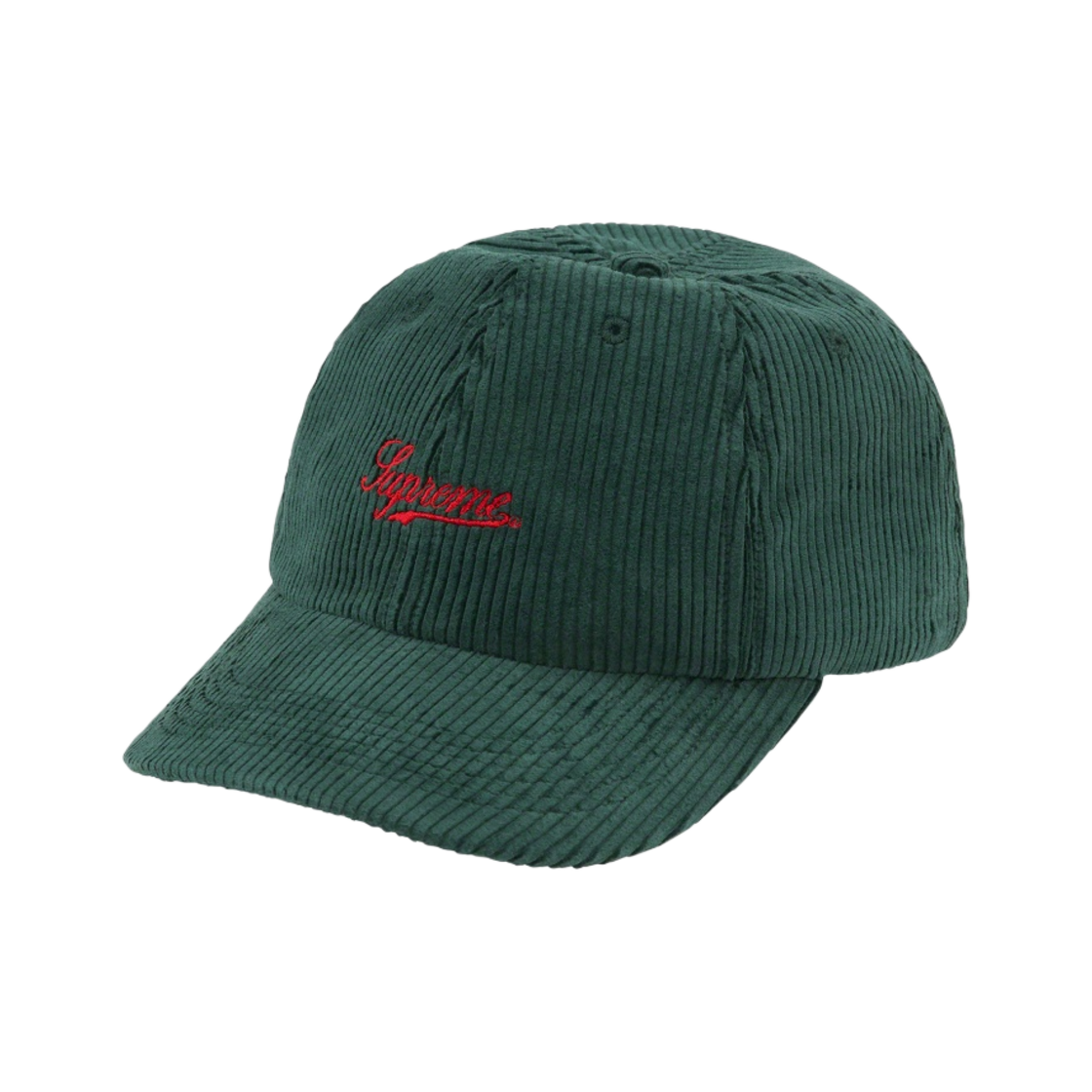 슈프림 스크립트 코듀로이 6-패널 캡 그린 - 22FW(Supreme Script Corduroy 6-Panel Green - 22FW) - 1