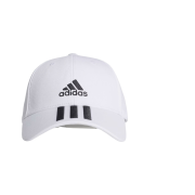 Adidas Baseball 3-Stripes Twill Cap White Black