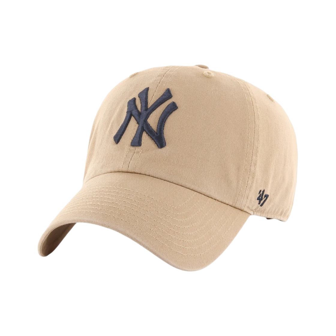 B-RGW17GWS-KH/B-RGW17GWSNL-KHD 47 Brand New York Yankees BW Clean Up Khaki
