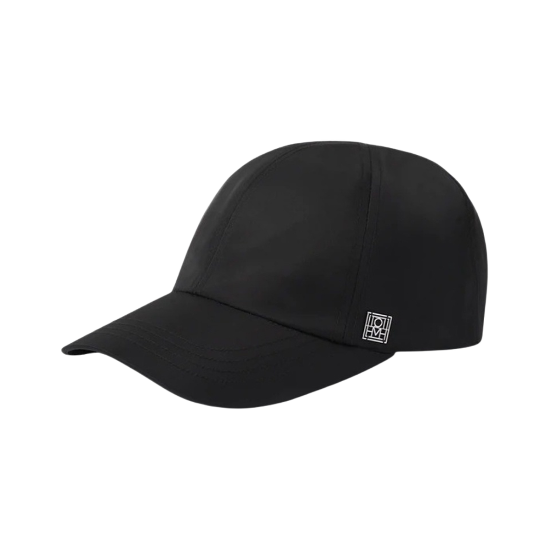 (W) 토템 베이스볼 캡 블랙((W) Toteme Baseball Cap Black) - 1
