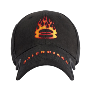 Balenciaga Burning Unity Cap Black Orange