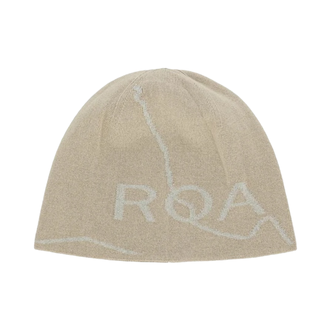 RBMW219YA04 Roa Hiking Logo Beanie Beige