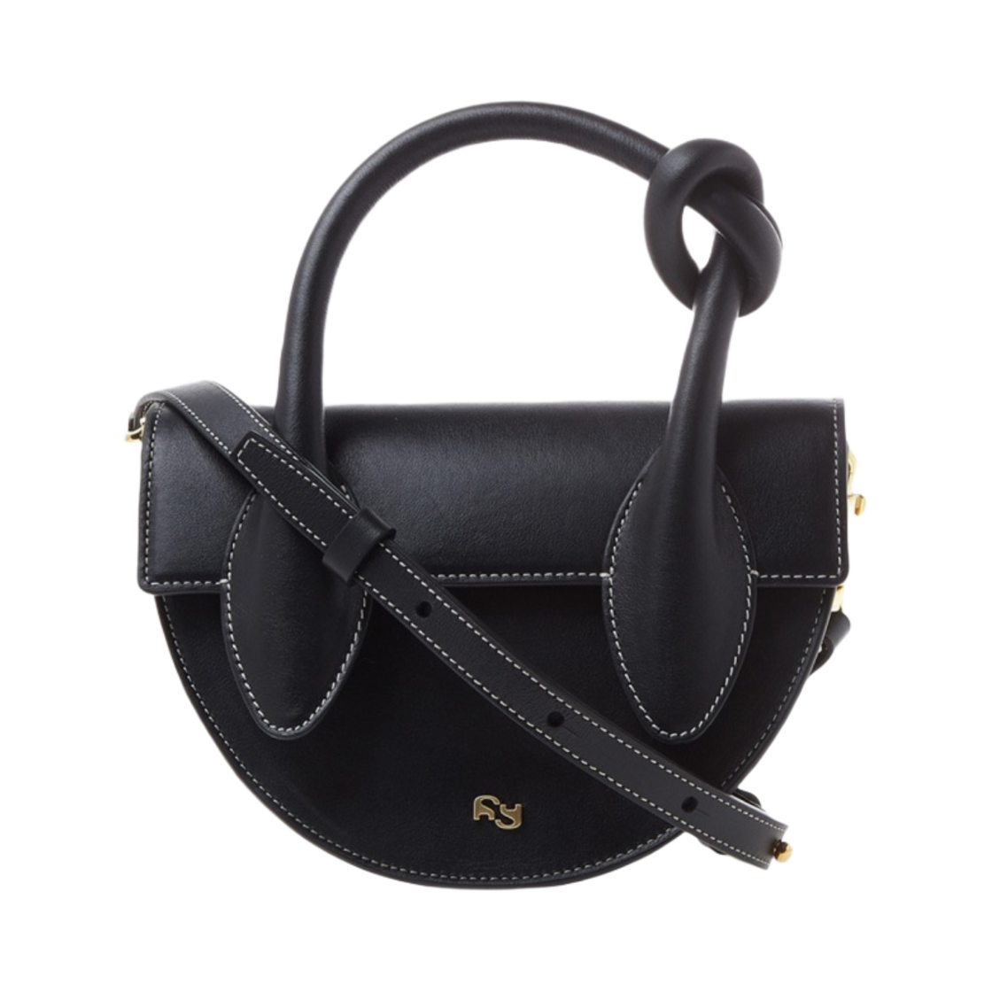 유제피 프레첼 숄더백 블랙(Yuzefi Pretzel Shoulder Bag Black)