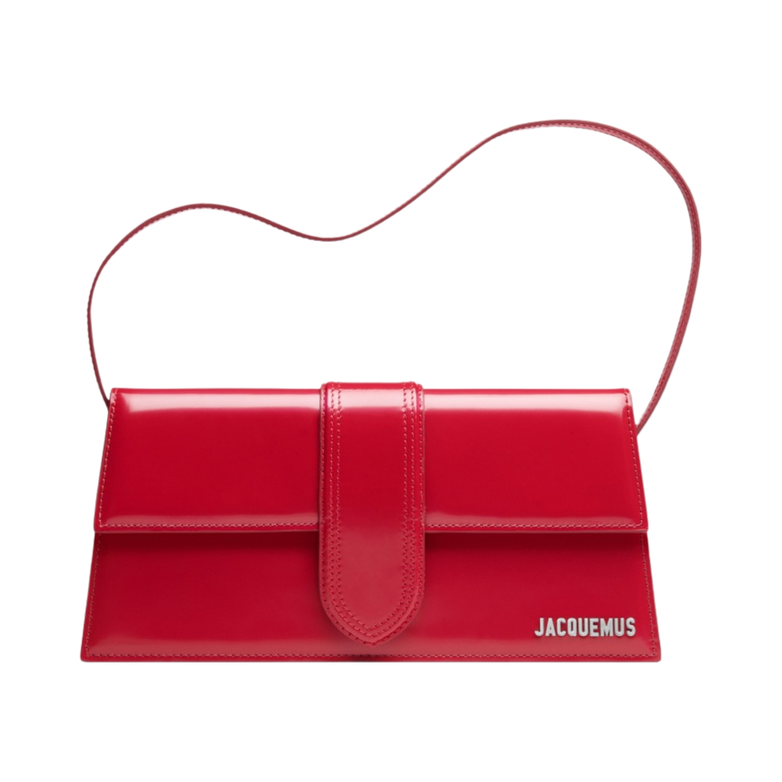 자크뮈스 르 밤비노 롱 플랩 백 레드(Jacquemus Le Bambino Long Flap Bag Red) - 1