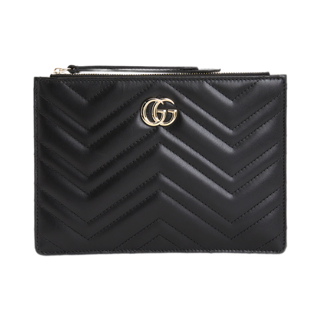 813349-DTDHD-1000 Gucci GG Marmont Clutch Black