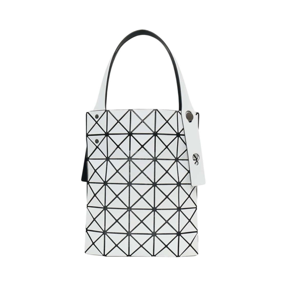 바오 바오 이세이 미야케 듀오 미니 토트백 화이트 블랙(Bao Bao Issey Miyake Duo Mini Tote Bag White Black) - 1