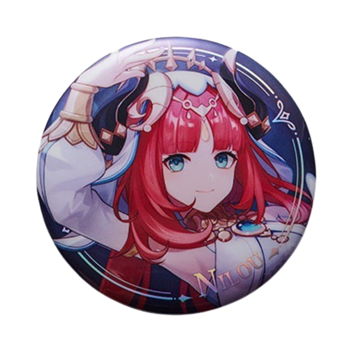 원신 캔뱃지 PV 시리즈 닐루(Genshin Character PV Series Badge Nilou)