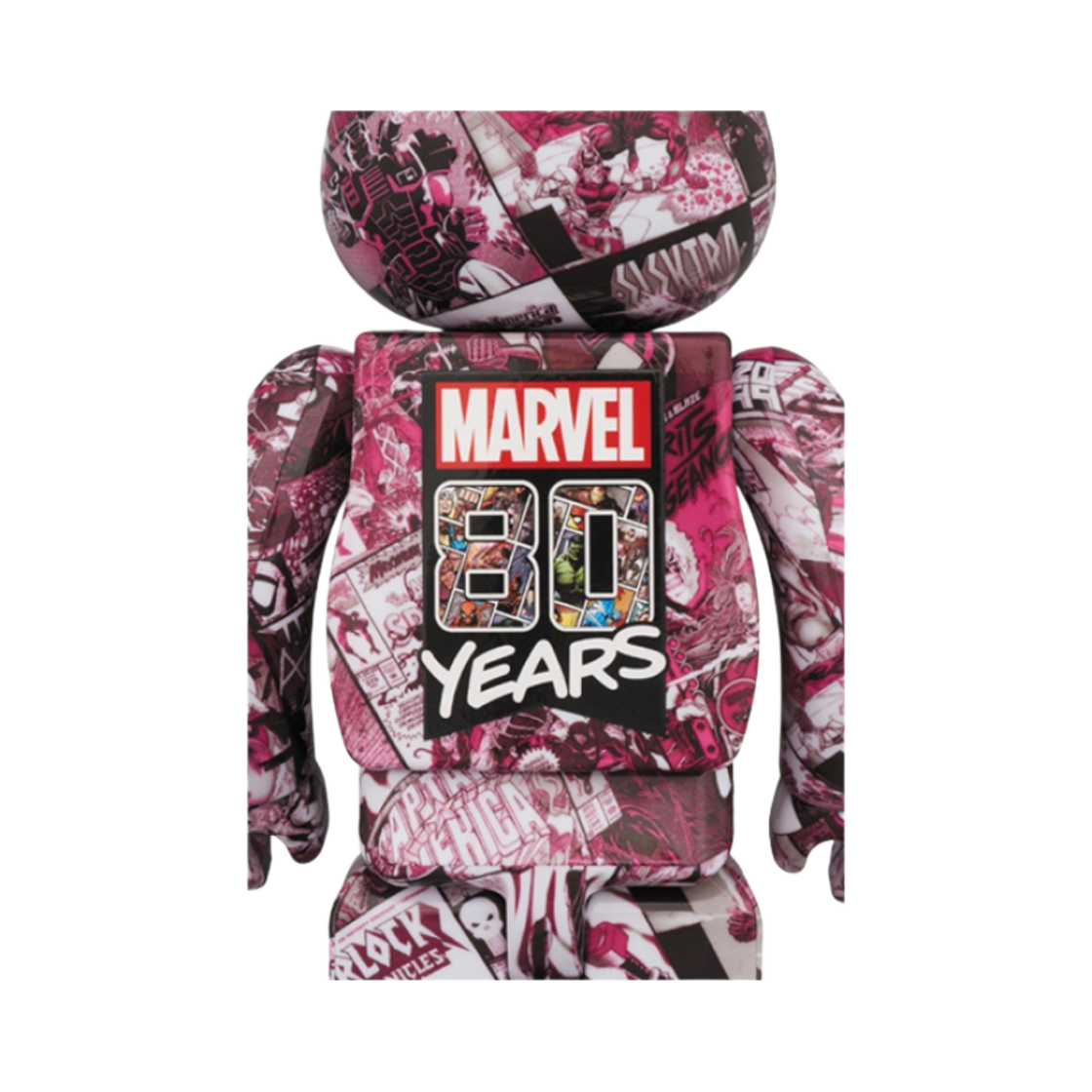 베어브릭 마블 80주년 100% & 400% 세트(Bearbrick Marvel 80th Anniversary 100% & 400% Set) - 4