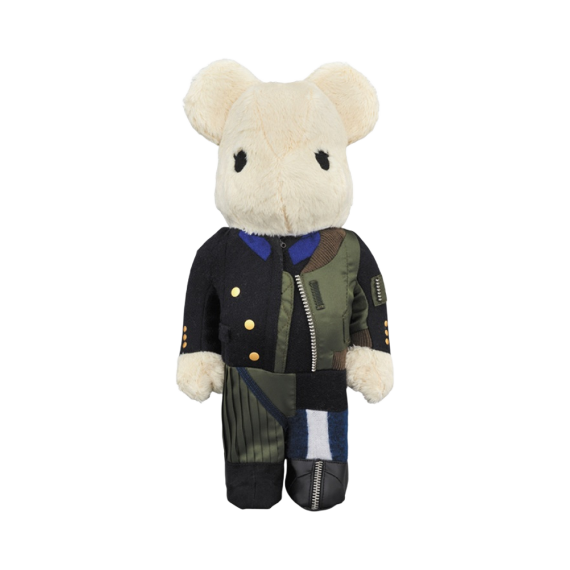 베어브릭 x 사카이 2018 버전 100% & 400% 세트(Bearbrick x Sacai 2018 Ver. 100% & 400% Set) - 2