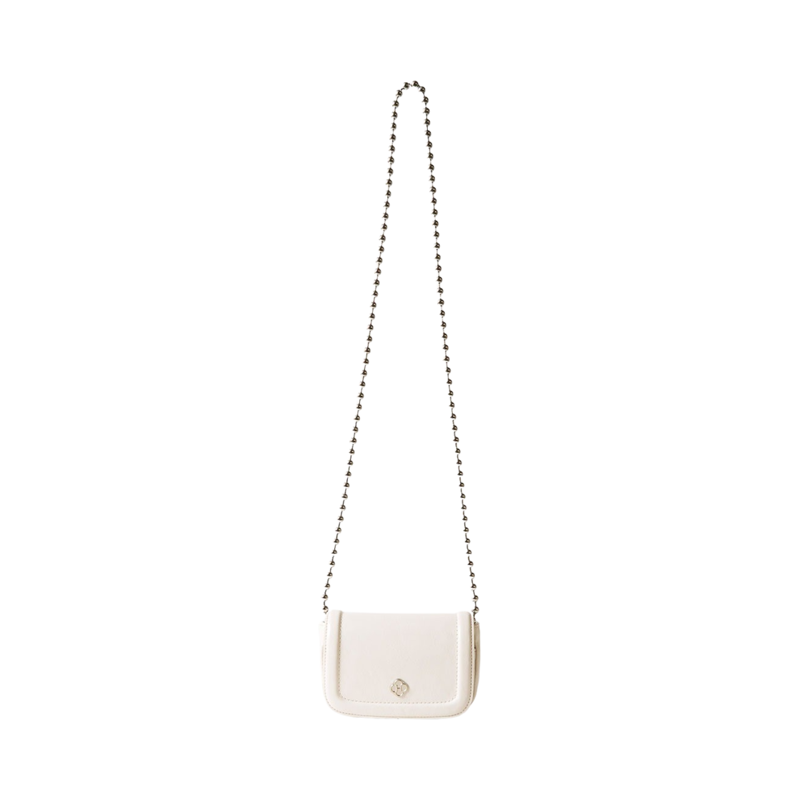 히어리 우먼 포피 체인 미니 백 아이보리(Heeari Women Poppy Chain Mini Bag Ivory)