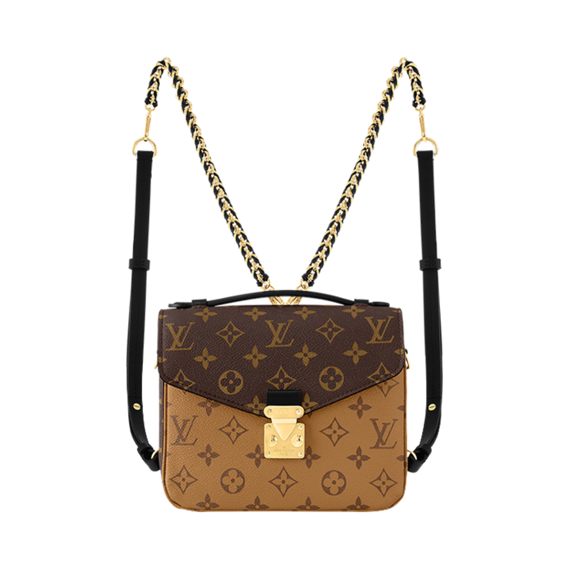 M11941 Louis Vuitton Pochette Metis Backpack Monogram Reverse Canvas Monogram