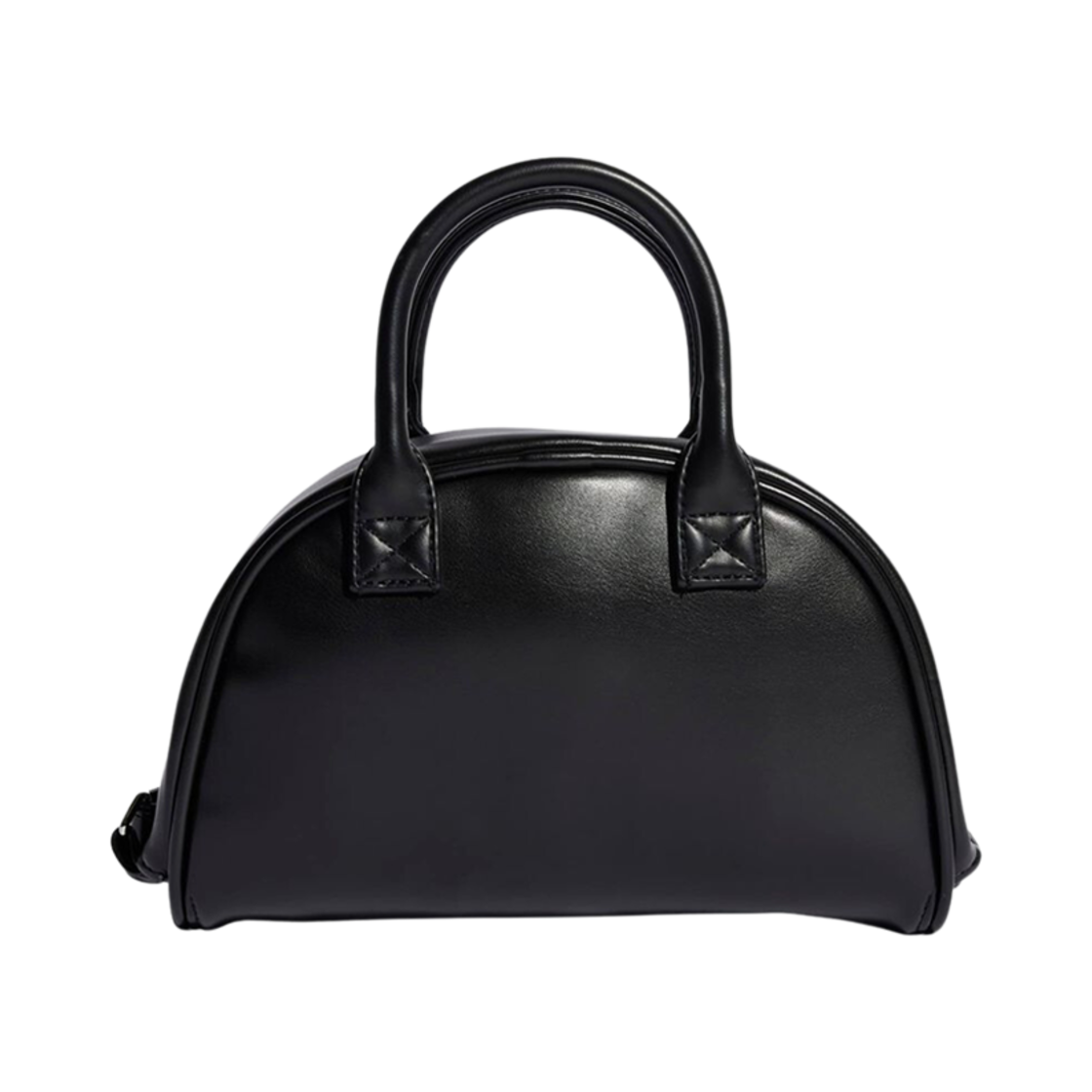 아디다스 폴리우레탄 트레포일 사첼백 블랙(Adidas Polyurethane Trefoil Satchel Bag Black) - 2